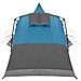 Tenda Teepee con tetto con archiviazione Blu 720 x 465 x 295 cm - Foto miniatura 8