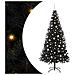 Albero di Natale con 300 LED con supporto Nero 210 cm PVC - Foto miniatura 1