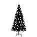 Albero di Natale con 300 LED con supporto Nero 210 cm PVC - Foto miniatura 4