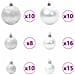 Albero di Natale con 300 LED con supporto Nero 210 cm PVC - Foto miniatura 6