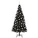 Albero di Natale con 300 LED con supporto Nero 210 cm PVC - Foto miniatura 7