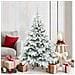 Albero di Natale artificiale con 150 LED Bianco 150 cm PE e PVC - Foto miniatura 2