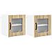 Pensile cucina con porta 2 pcs Rovere Sonoma 40 x 31 x 40 cm - Foto miniatura 1