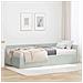 Struttura Letto Angolare con Materasso 2 pcs Grigio chiaro - Foto miniatura 2