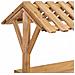 Carrello Espositivo-scaffale In Legno 3 Vassoi Marrone 90x47x137h Cm - Foto miniatura 6