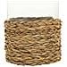 Vaso In Vetro E Corda In Carta Marrone D10,5x20h - Foto miniatura 6