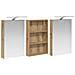 Set di Armadi da Bagno con porta 3 pcs 120 x 10,5 x 60,5 cm - Foto miniatura 5