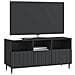 Mobile TV Nero 102 x 34,5 x 50 cm Legno ingegnerizzato - Foto miniatura 2