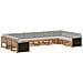 Set divani con cuscino 10 pcs Legno di Acacia Massello - Foto miniatura 1