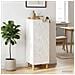 Credenza Bianco 33 x 34,5 x 90 cm Legno ingegnerizzato - Foto miniatura 3