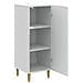 Credenza Bianco 33 x 34,5 x 90 cm Legno ingegnerizzato - Foto miniatura 4