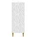 Credenza Bianco 33 x 34,5 x 90 cm Legno ingegnerizzato - Foto miniatura 5