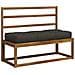 Cuscino per Pallet VIANEN 100% Poliestere Antracite - Foto miniatura 2