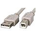 Cavo per trasferimento dati G105850-007 - USB - 3,05 m - 1 Pacco - Tipo B Maschio USB - Tipo A Maschio USB - Bianco - Foto miniatura 1