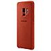 Cover Alcantara per Galaxy S9 colore Rosso - Foto miniatura 2