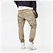 Pantaloni Rovic Zip 3d Tapered L36 Abbigliamento Uomo W38-l36 - Foto miniatura 2