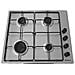 Piano Cottura CHW6LBX a Gas 4 Fuochi Gas Colore Acciaio Inox - Foto miniatura 2
