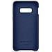 Cover Protettiva in Pelle Galaxy S10e Blu - Foto miniatura 4