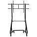Supporto a Pavimento NS-M3800BLACK Portatile per Monitor LCD /LED /Plasma - Foto miniatura 2