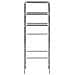 Scaffale Per Bagno Con 3 Ripiani Argento 53x28x169 Cm - Foto miniatura 3