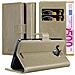 Custodia Compatibile Con Nokia Lumia 950 Xl In Marrone Cappuccino - Coperchio Protettiva Con Chiusura Magnetica, Funzione Stand E Tasca Per Le Carte - Foto miniatura 4