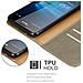 Custodia Compatibile Con Nokia Lumia 950 Xl In Marrone Cappuccino - Coperchio Protettiva Con Chiusura Magnetica, Funzione Stand E Tasca Per Le Carte - Foto miniatura 6