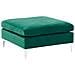 Ottomana In Velluto Verde Evja - Foto miniatura 1