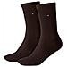Chaussette Al Polpaccio - Pacco Da 2 - Senza Tessuto Di Spugna - Fine - Coton - Gris Foncé - Women Sock Casual - 35/38 - Foto miniatura 2