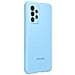 Custodia Silicon Cover Case Samsung Ef-pa725tlegww Per Galaxy A72 Sm-a725 Blu - Foto miniatura 2