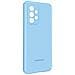 Custodia Silicon Cover Case Samsung Ef-pa725tlegww Per Galaxy A72 Sm-a725 Blu - Foto miniatura 12