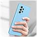Custodia Silicon Cover Case Samsung Ef-pa725tlegww Per Galaxy A72 Sm-a725 Blu - Foto miniatura 14