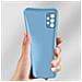 Custodia Silicon Cover Case Samsung Ef-pa725tlegww Per Galaxy A72 Sm-a725 Blu - Foto miniatura 15