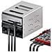 3x 0.5m Cavo Sata Iii Cavo Sata 3 Cavo Dati Hdd Ssd Collegamento Clip In Metallo 6gbit S 1x Diritta 1x 90 L-type Connettori - Nero - Foto miniatura 4