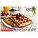 Cr 3019 Piastra Per Waffle, 2 Belgian Waffle Spesse, Piastre In Ceramica Antiaderenti 1000w - Foto miniatura 2