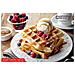 Cr 3019 Piastra Per Waffle, 2 Belgian Waffle Spesse, Piastre In Ceramica Antiaderenti 1000w - Foto miniatura 3