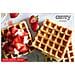 Cr 3019 Piastra Per Waffle, 2 Belgian Waffle Spesse, Piastre In Ceramica Antiaderenti 1000w - Foto miniatura 4