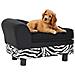 Divano per Cani Nero 57x34x36 cm in Peluche - Foto miniatura 8