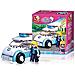 Sluban Donna Con Auto Della Polizia, Multicolore, M38-b0600b - Foto miniatura 1