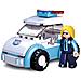 Sluban Donna Con Auto Della Polizia, Multicolore, M38-b0600b - Foto miniatura 2