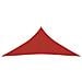 Vela Parasole 160 g / m² Rossa 4x5x5 m in HDPE - Foto miniatura 3