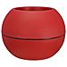 Vaso Di Fiori A Sfera - D40 - Rosso - Foto miniatura 2