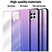 Custodia Compatibile Con Samsung Galaxy A22 4g / M22 / M32 4g In Rosa - Blu - Coperchio Protettivo Bicolore In Vetro Temperato E Silicone Tpu - Foto miniatura 7