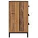 Cassettiera 75x35x70 Cm Legno Massello Di Pino Riciclato - Foto miniatura 7