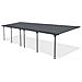 Pergola Addossata /posto Auto Coperto 33m² Kleo 1100l300 Grigio Alluminio - Foto miniatura 4