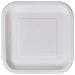 Set Di Piatti Algon Monouso Bianco Cartone Quadrato 23 Cm (24 Unità) - Foto miniatura 2