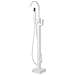 Rubinetteria Per Vasca Da Bagno Freestanding Ribbon Bianco - Foto miniatura 8