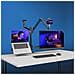 00004663 supporto da tavolo per Tv a schermo piatto 81,3 cm (32") Nero Scrivania - Foto miniatura 10