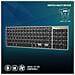 Tastiera Bluetooth NGS-KEYBOARD-0389  per Pc (Layout Francese) Colore Nero - Foto miniatura 2