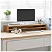 Supporto Monitor Rovere Artigianale 100x24x13 Cm Multistrato - Foto miniatura 3