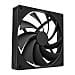 F140Q Case per computer Ventilatore 14 cm Nero 1 pz - Foto miniatura 1